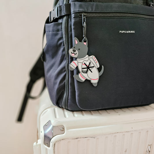 Space Travel Poop Picker Tag