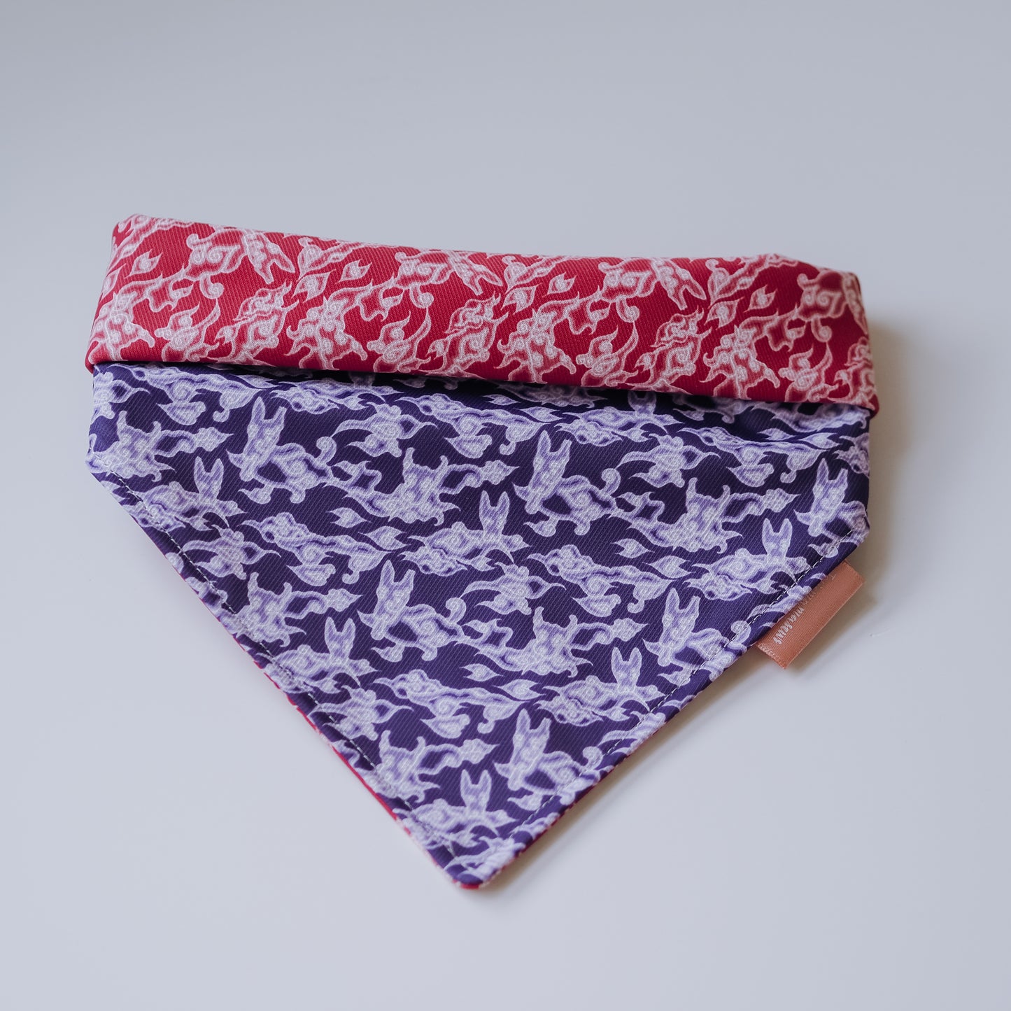Batik on Clouds Reversible Bandana (small)