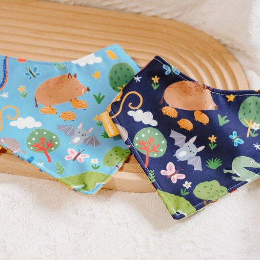 SG Wildlife (Light Blue) Reversible Bandana