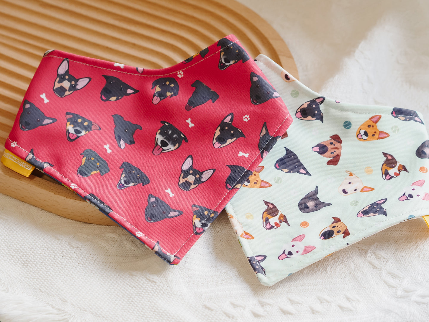 SS - Black Reversible Bandana