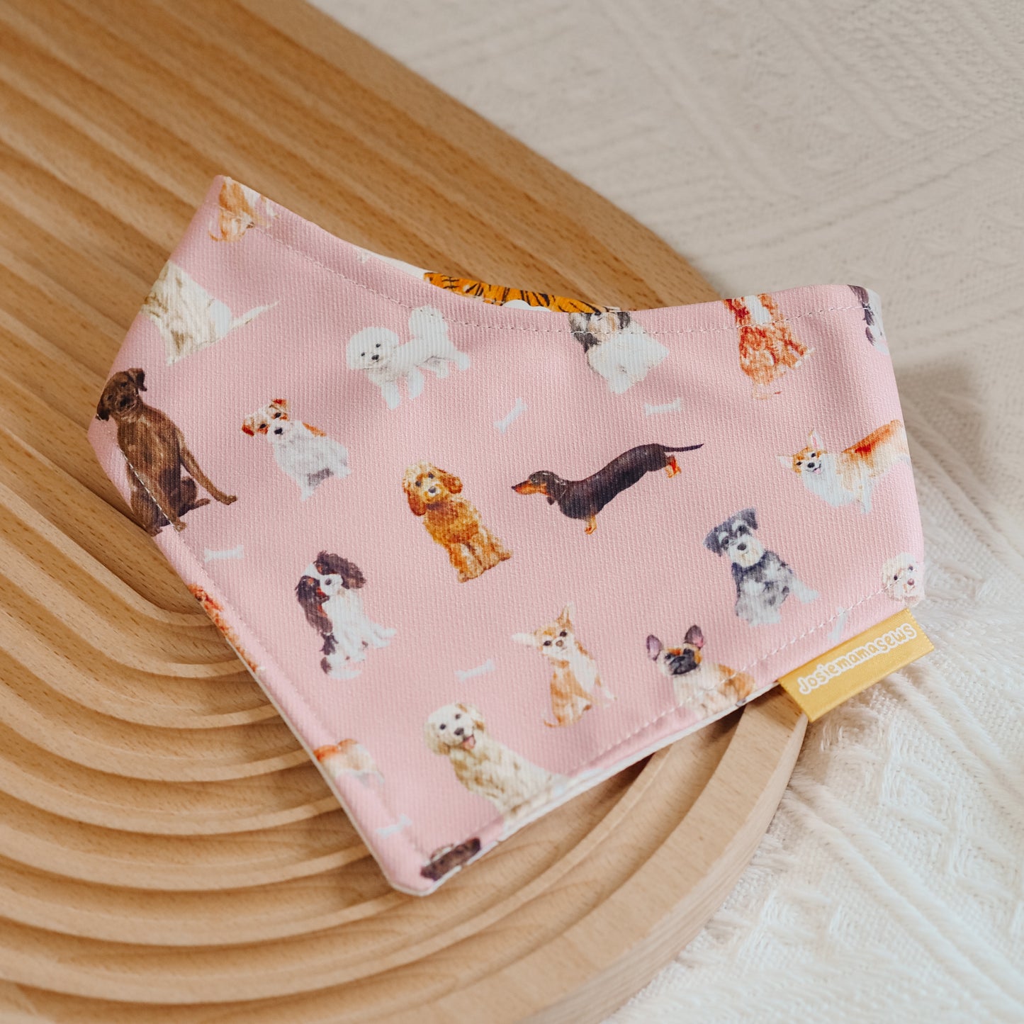 Paintbrush Doggos Reversible Bandana