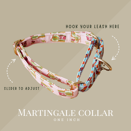 Martingale Collar 1" (Without Buckle)