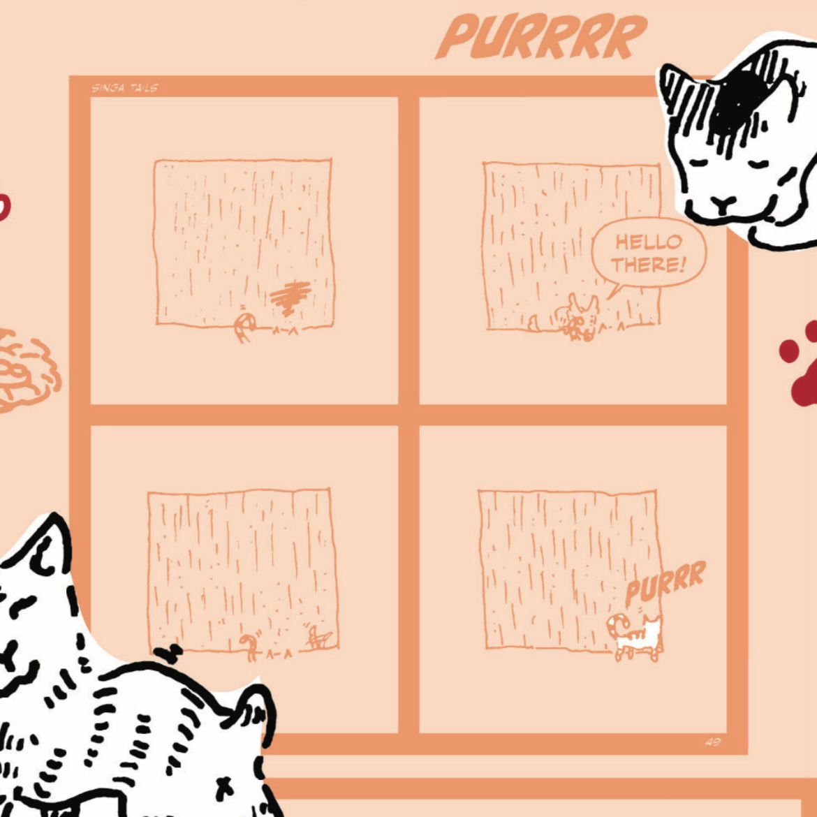 SG Rescue Cats Reversible Bandana