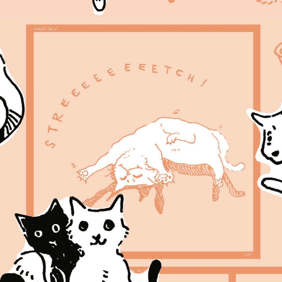 SG Rescue Cats Reversible Bandana