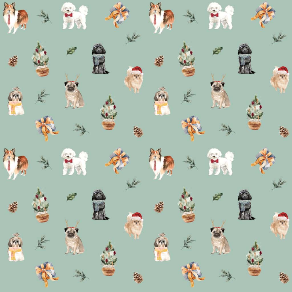 Happy Howlidays Reversible Bandana