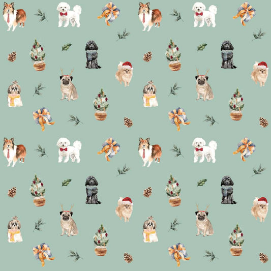 Happy Howlidays Reversible Bandana