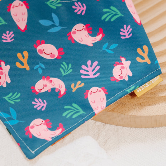 Axolotl Reversible Bandana