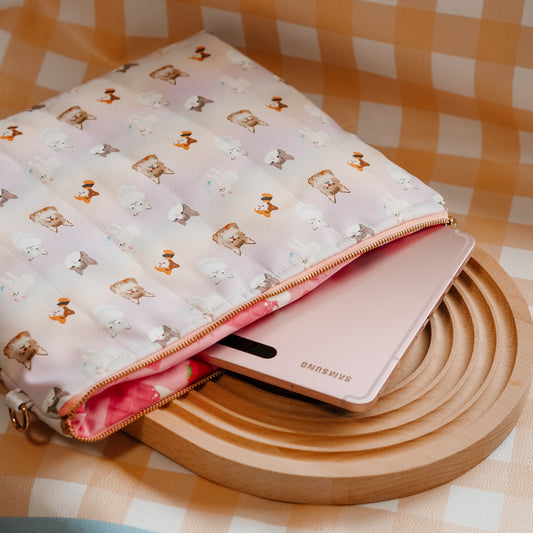 Handmade Quilted Tablet Pouch