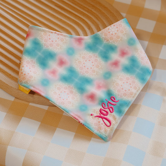 Pastel Mandala Reversible Bandana