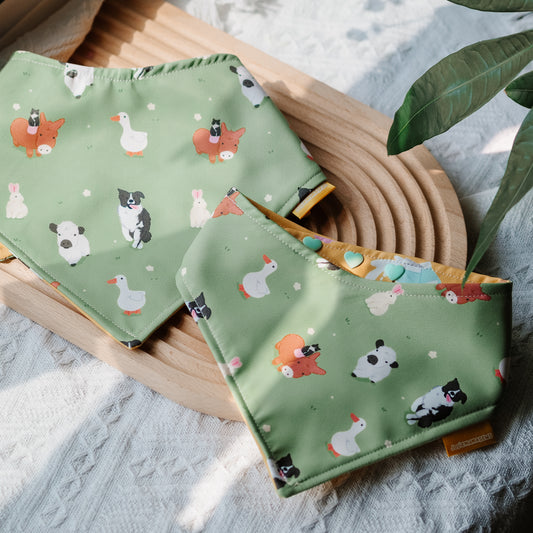 Little Farm Reversible Bandana