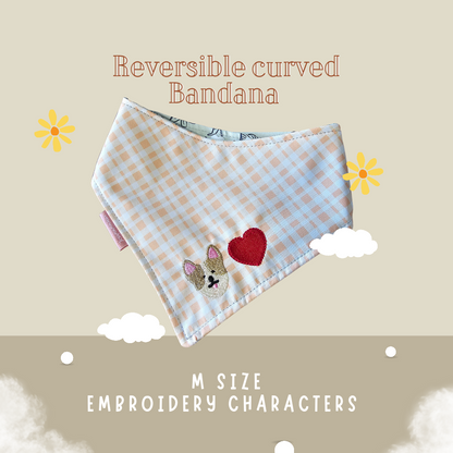 Message Reversible Bandana (curved)