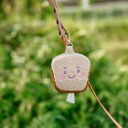 Furry Toast Poop Bag Holder