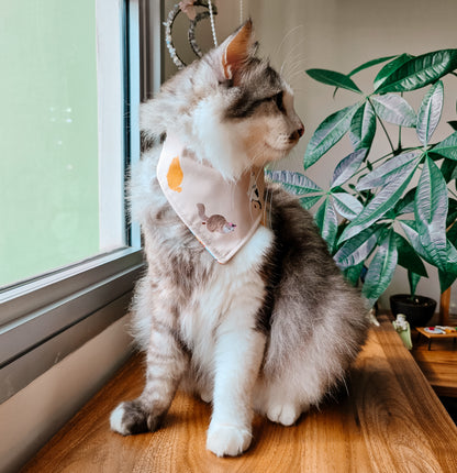 Poop Picker (Cats) Reversible Bandana