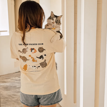 Poop Picker Club - Cat Unisex T-Shirt