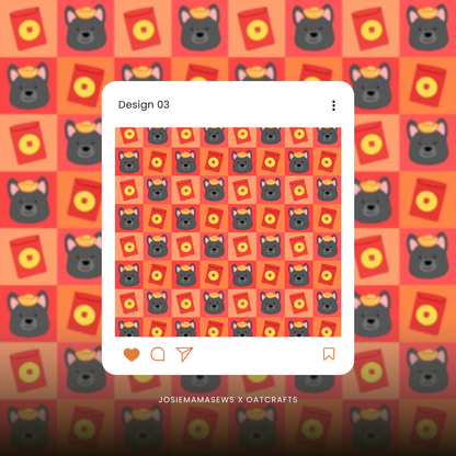 CNY Custom Pet Illustration Bundle – Oatcrafts