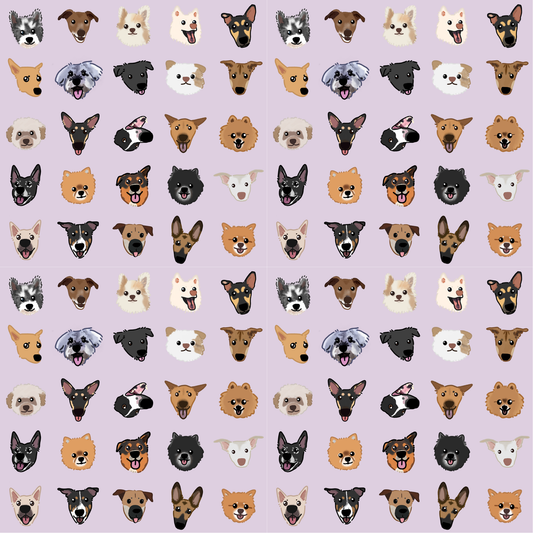 Rescued Dogs Reversible Bandana