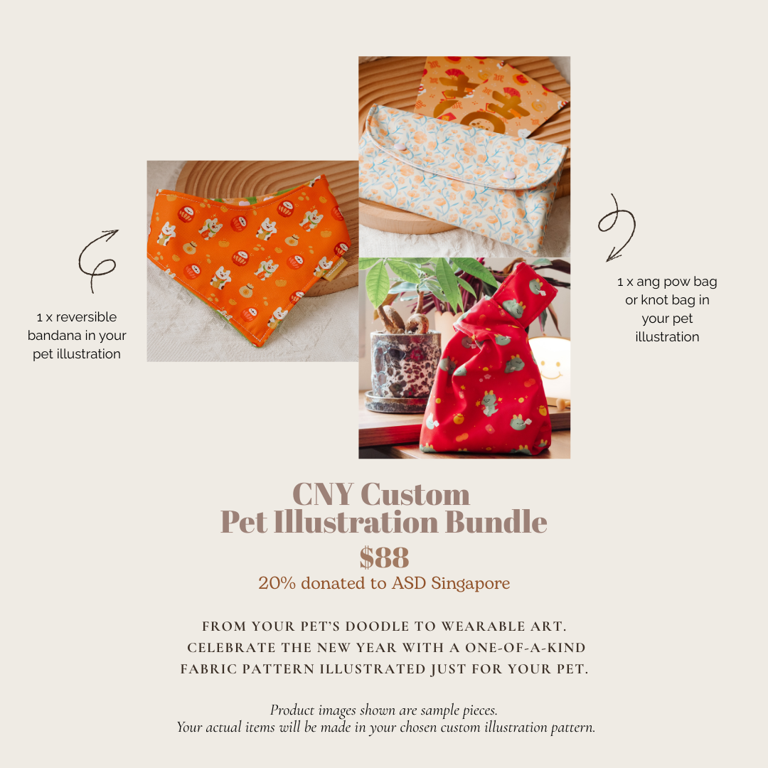 CNY Custom Pet Illustration Bundle – Rawrin Kimchi