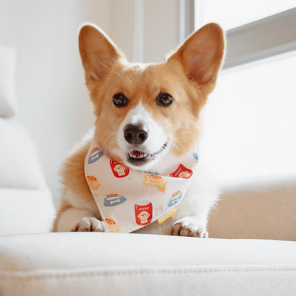 Milky Reversible Bandana