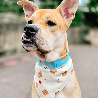 Beary Angry Reversible Bandana