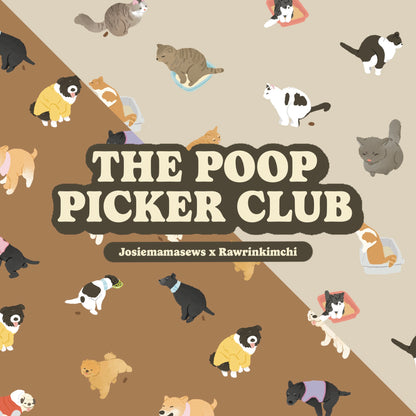 Poop Picker Club - Cat Unisex T-Shirt