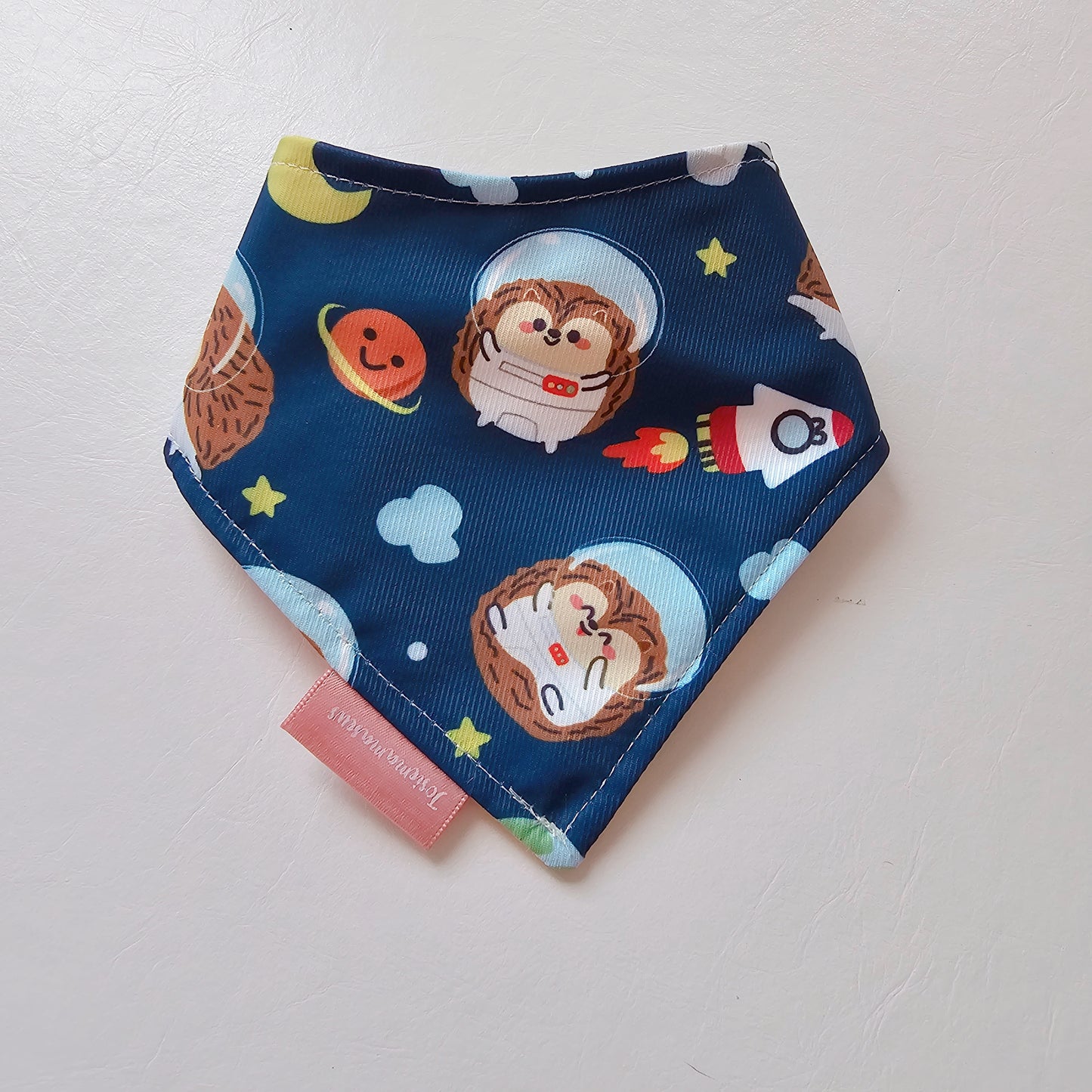 Space Hedgehog x In Training Size XS Reversible Bandana (curved)