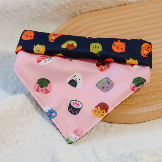 Okashi (Pink) Reversible Bandana