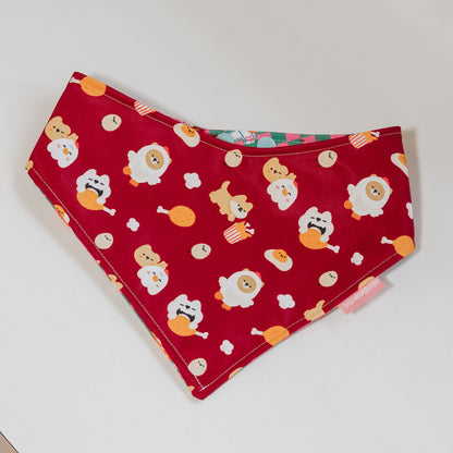 Fried Chicken Reversible Bandana