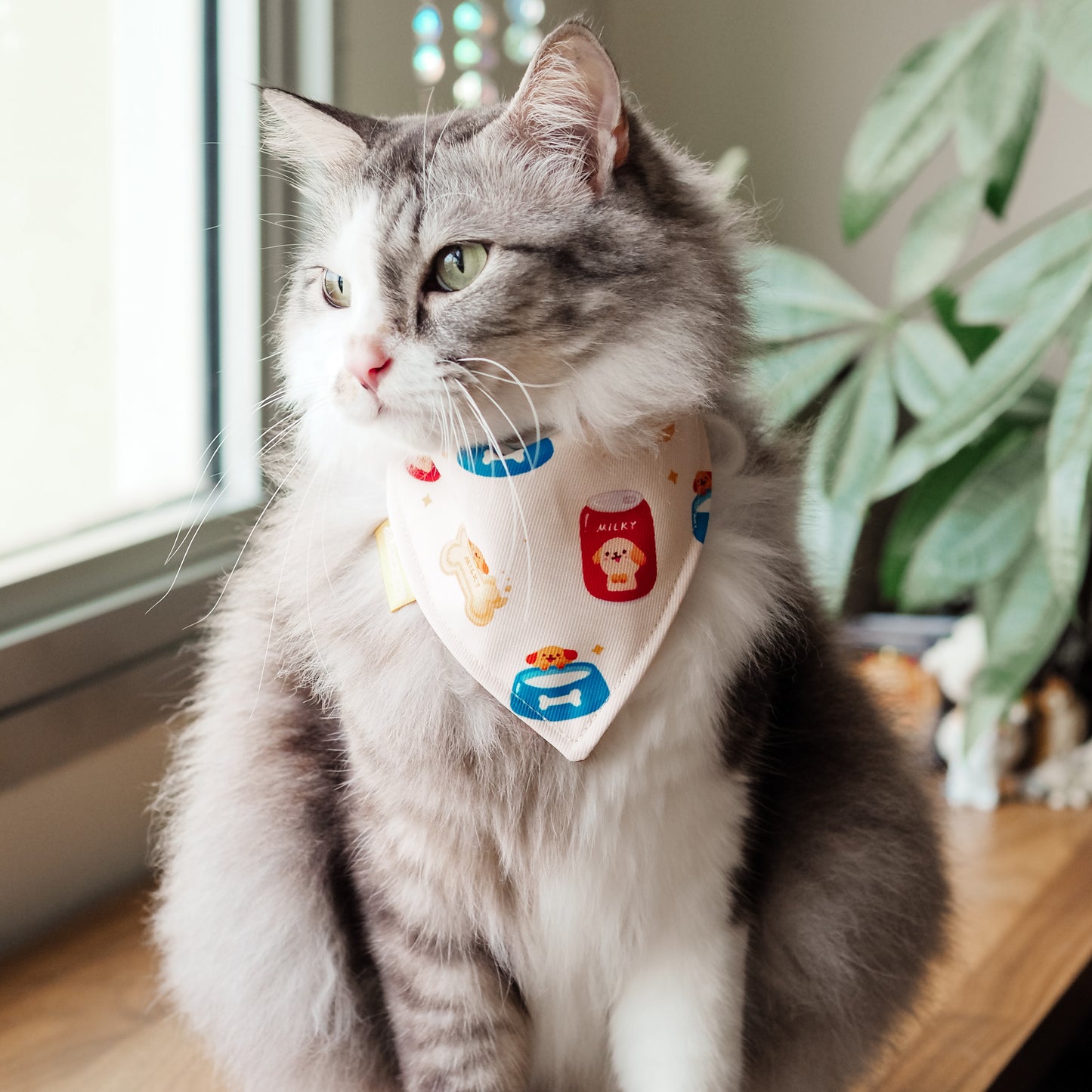 Milky Reversible Bandana