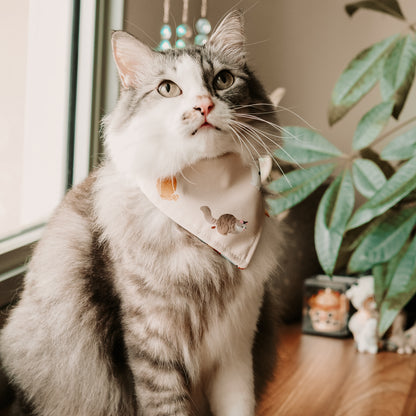 Poop Picker (Cats) Reversible Bandana