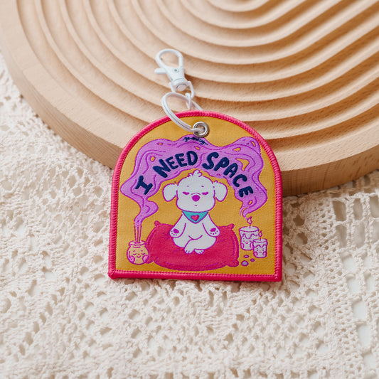 l Need Space Message Keychain