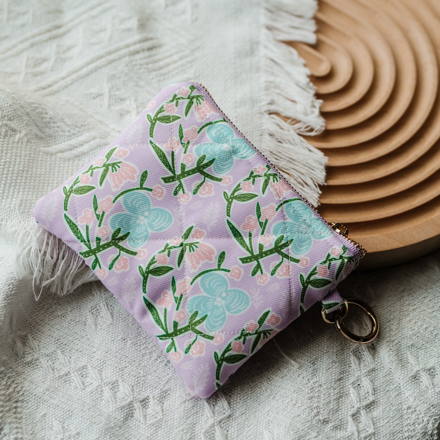 Handmade Quilted Zipper Pouch