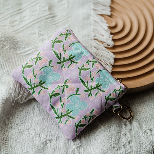 Handmade Quilted Zipper Pouch
