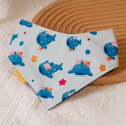 Whales Reversible Bandana