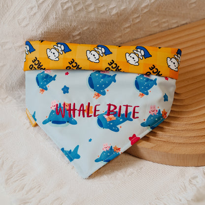 Whales Reversible Bandana