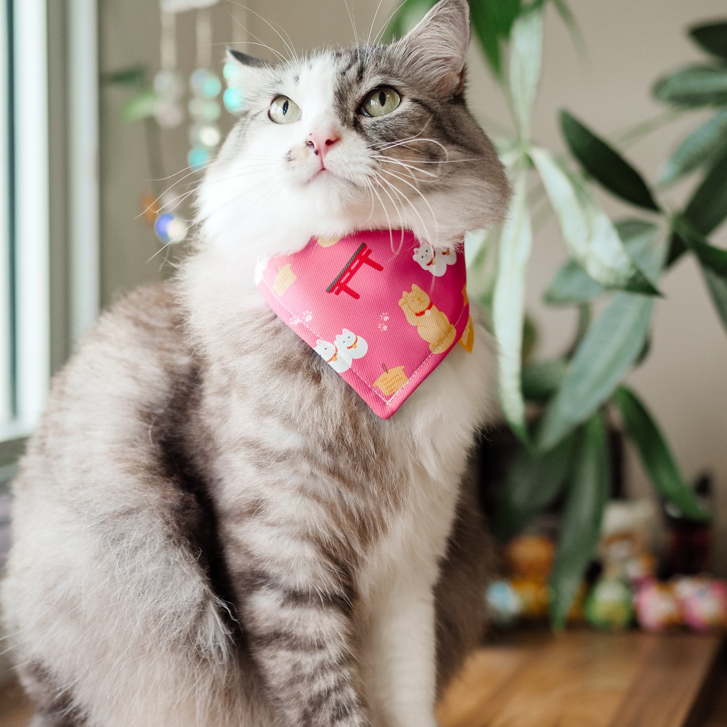 Maneki Neko Reversible Bandana