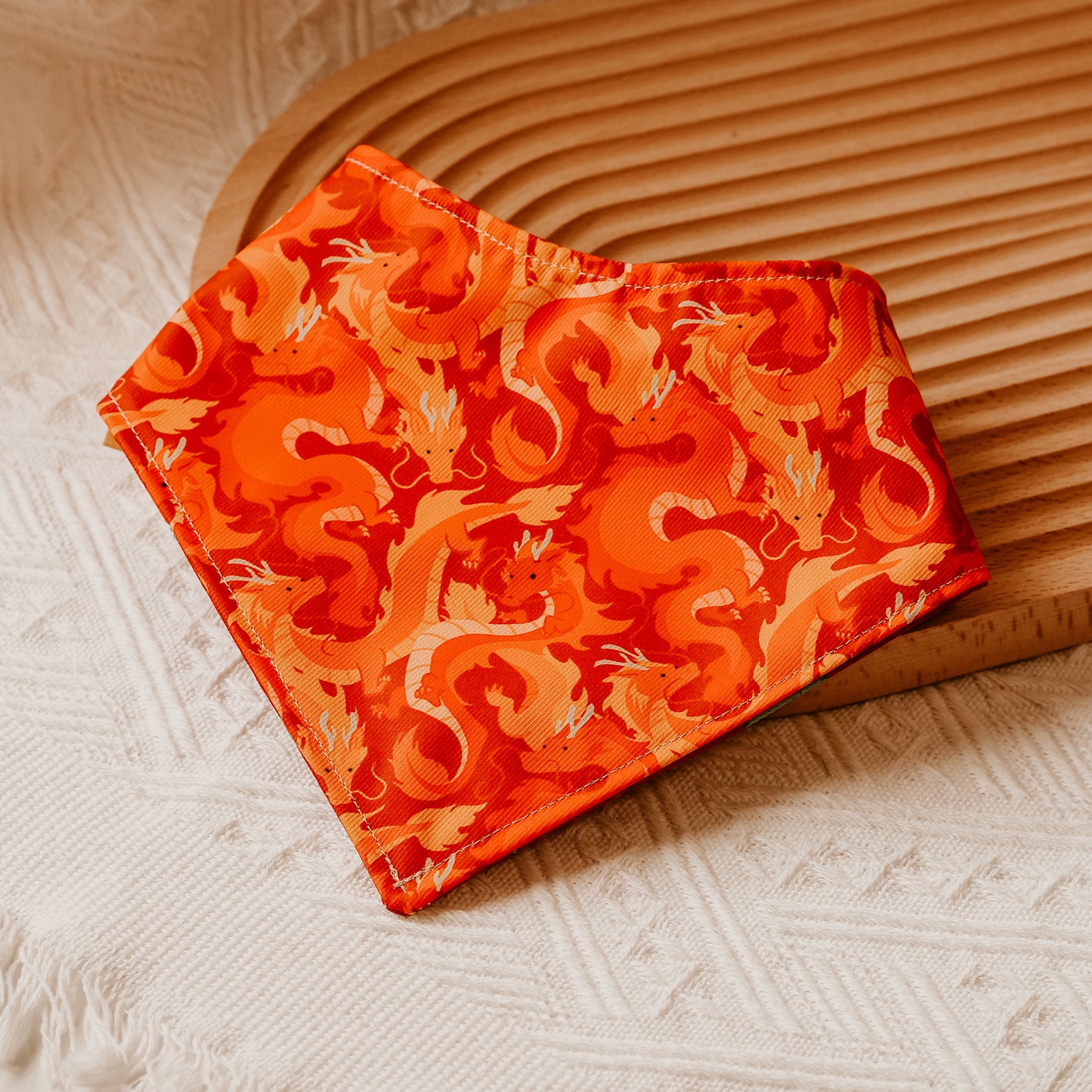 Dragons (Red) Reversible Bandana