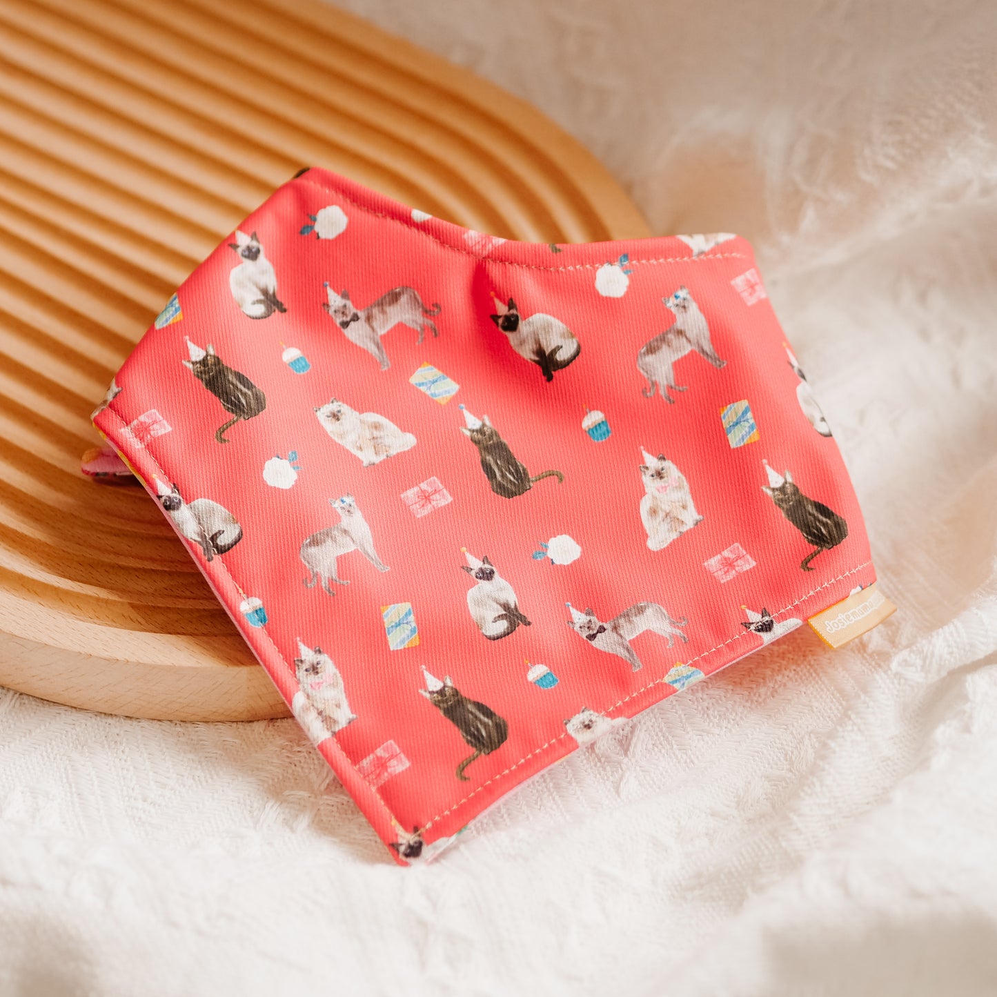 Pawty Cats Reversible Bandana