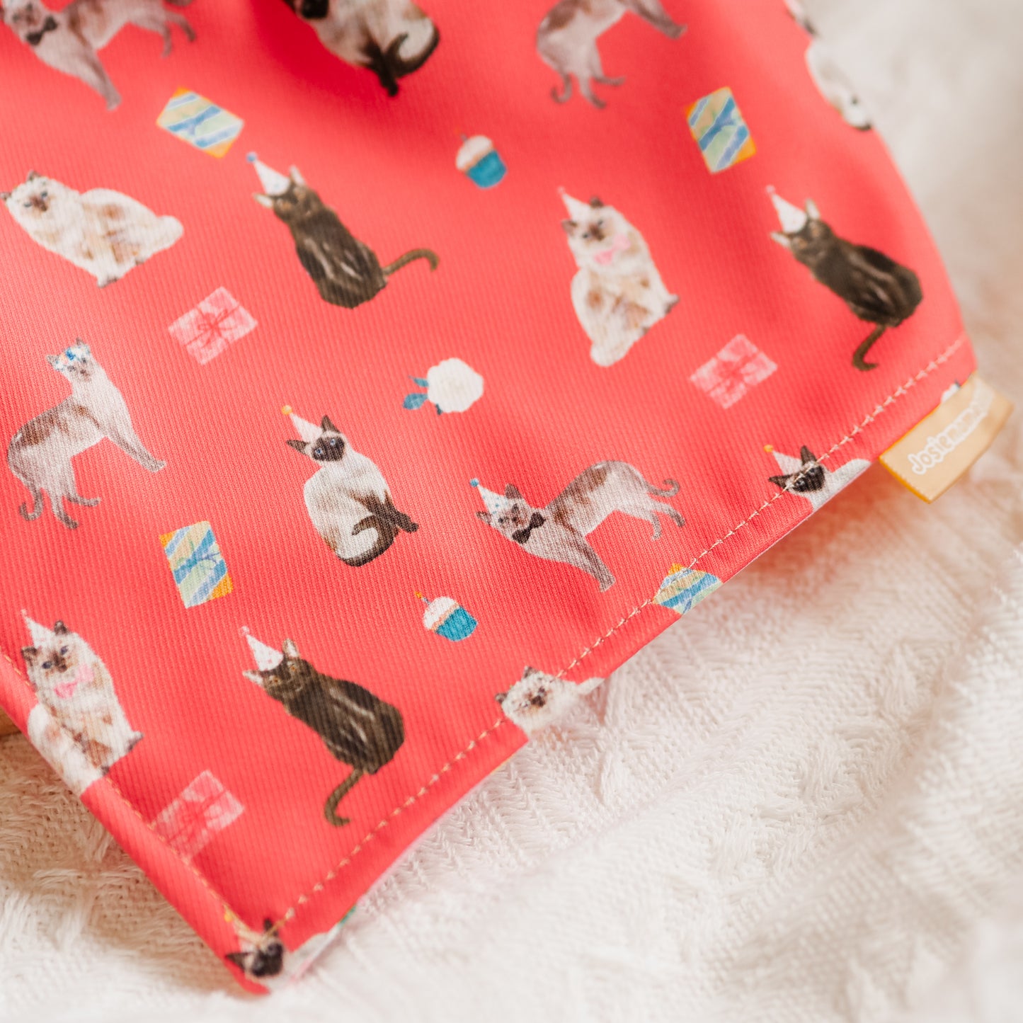 Pawty Cats Reversible Bandana