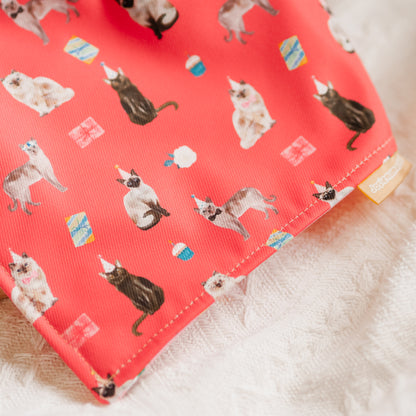 Pawty Cats Reversible Bandana