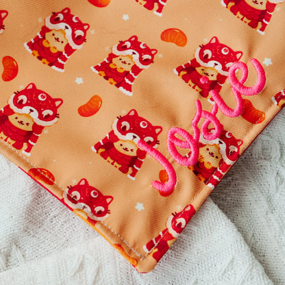 Lion Dance Reversible Bandana