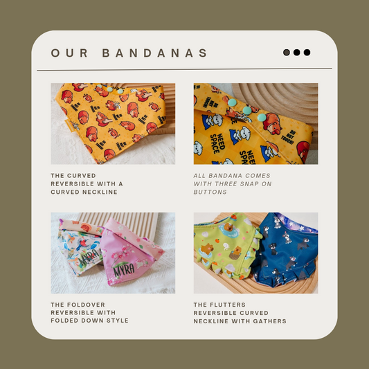 Matcha & Pups Reversible Bandana