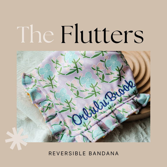 The Flutters Reversible Bandana