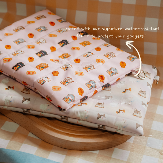 Handmade Quilted Tablet Pouch