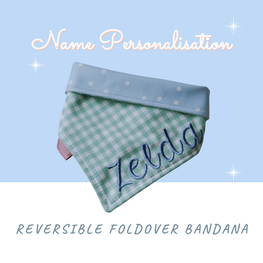 Reversible Bandana (foldover)