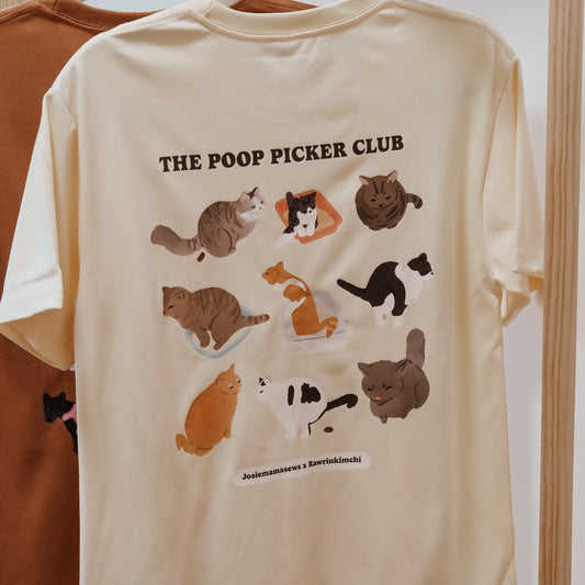 Poop Picker Club - Cat Unisex T-Shirt