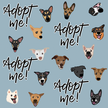 Adopt Me Bandana - Print (Discounted pricing)