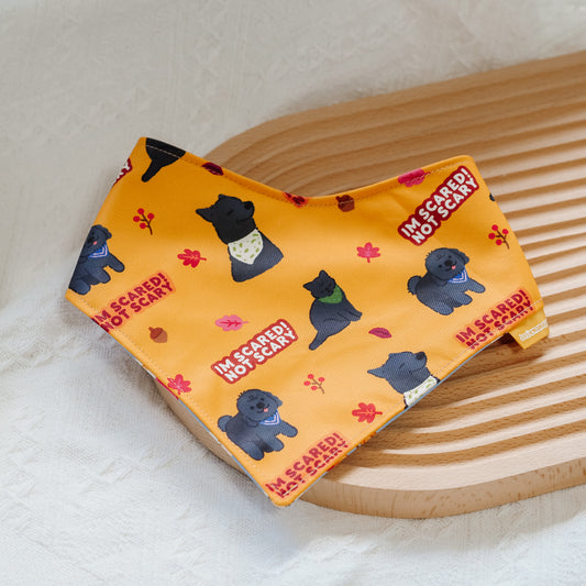 Im Scared Not Scary Reversible Bandana