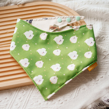 Fluffy Clouds Reversible Bandana