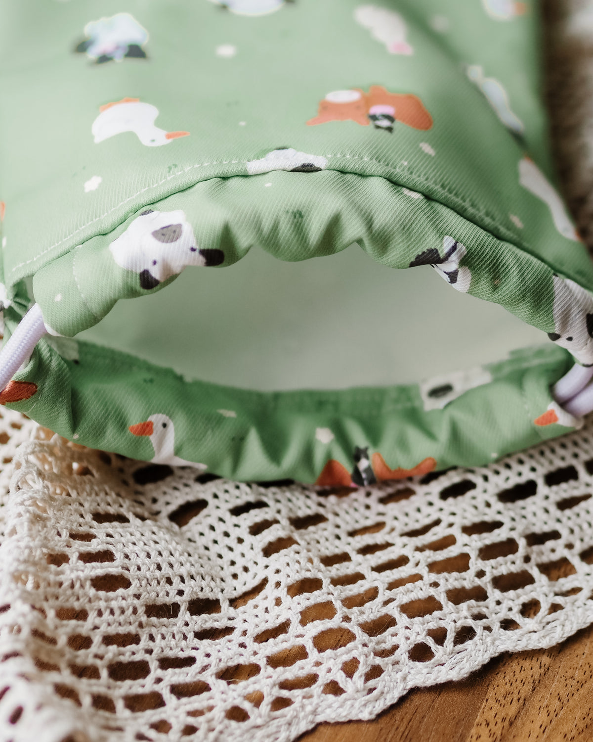 Handmade Drawstring Pouch