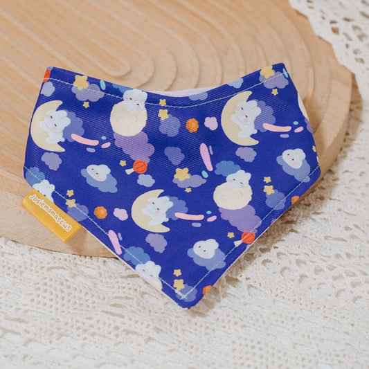 Moon Rabbit Reversible Bandana